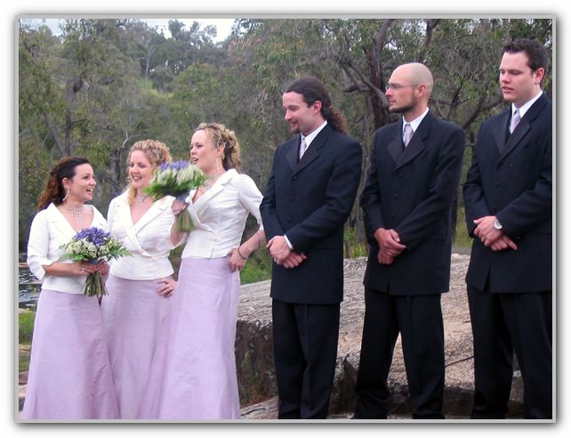 MJ & bridal Party at Nat and Ricks wedding